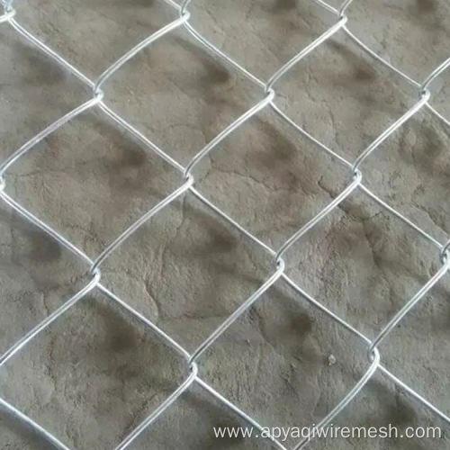 Stainless Steel coated Galvanized Chain Link Fence